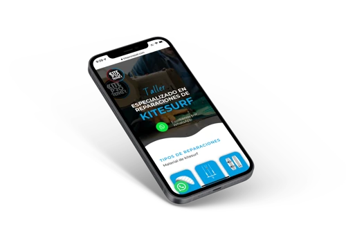 Web design for Kite Pro Repair