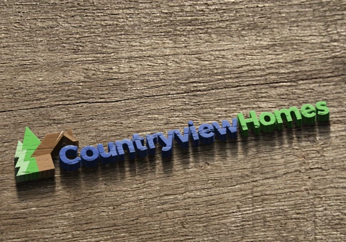 CountryView Logo Design