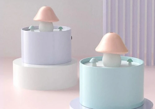 Mushroom USB Cat Ceramic Automatic Drinking Fountain