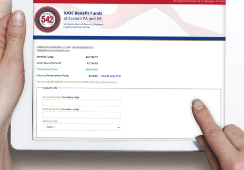 Payment Portal Integration for Trade Unions