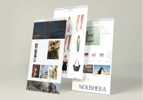 Shopify Fashion Website for Noushella