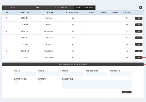 Using Angular Technology for a Data Capture Application