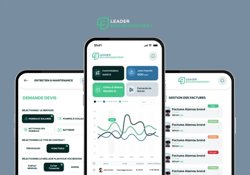 Mobile & Web App - Leader Environnement