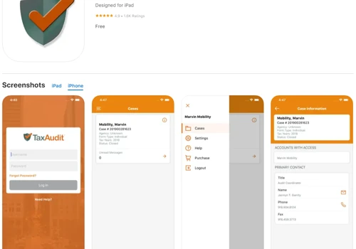 TaxAudit Mobile Apps