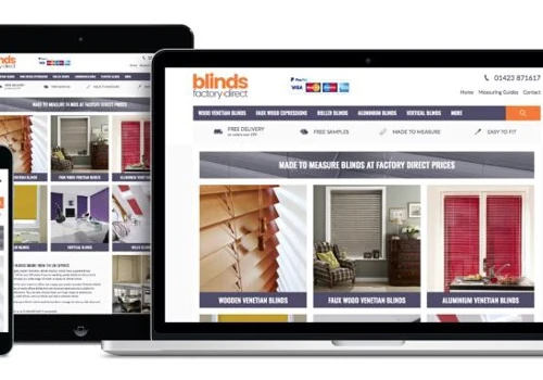 Ecommerce Website for Blinds Factory Direct