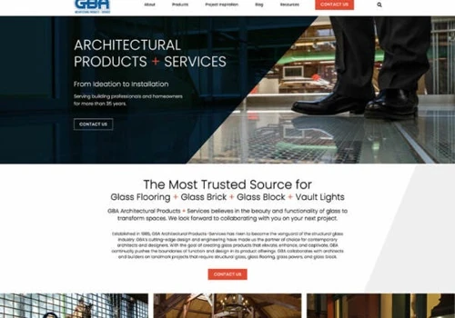 SEO & Web Design For GBA Products