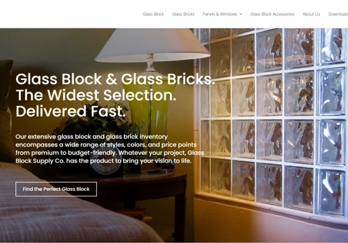 SEO For Glass Block Supply Company