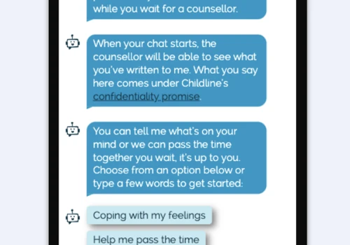 Cubie Chatbot forf NSPCC's Childline