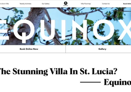 Equinox Villa Website Development