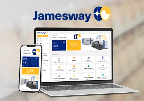 Jamesway |  Custom Employee Portal