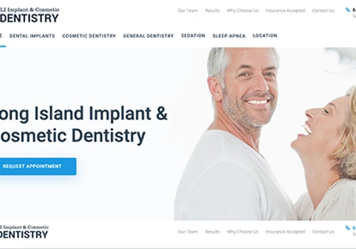 Cosmetic Dentistry Website Redesign, SEO, PPC