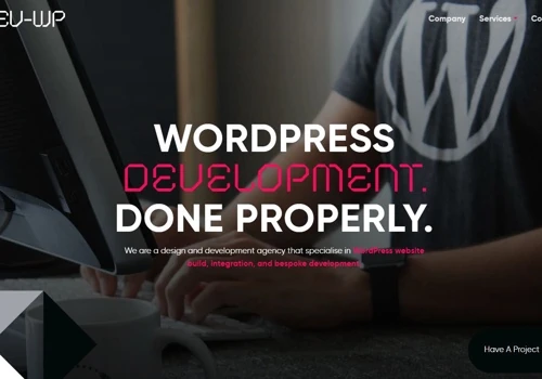 DEV-WP Company Website