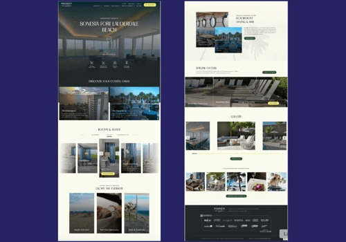 Sleek, Sunny Digital Experience for Sonesta Beach