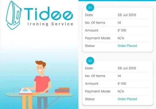 Iron service mobile application