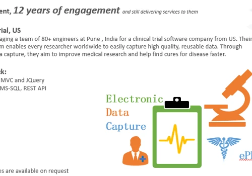 ODC – Clinical trial, US : 12 years of engagement and still delivering services to them
