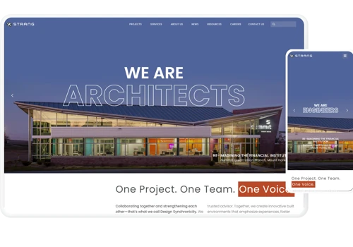 Outstanding Website for an Architect