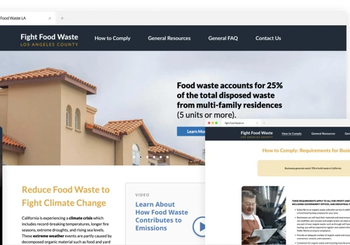 Digital Advertising & Website Design for Awareness