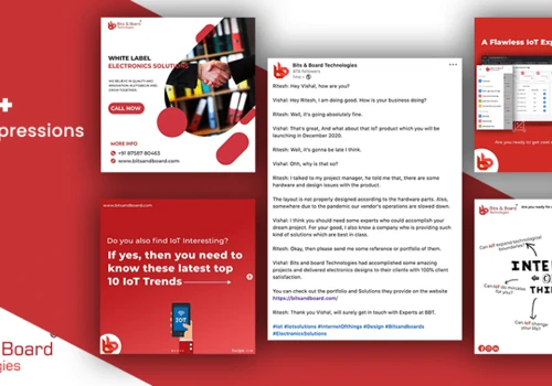 Bits and Board Tech. Social Media Marketing Project