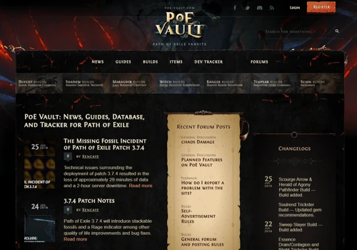 POE Vault - Path of Exile News, Guides, Database