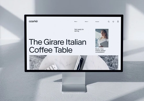 Ozarké E-commerce Website + Branding