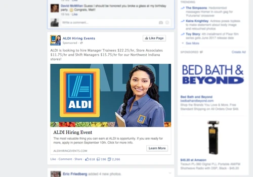 Aldi Employee Recruitment Campaign