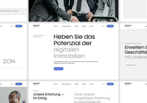 Bederov Group — Investing in startups and projects