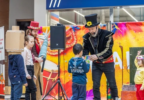 CARNEVAL IN SHOPPING MALL NOVO PLAZA PRAGUE