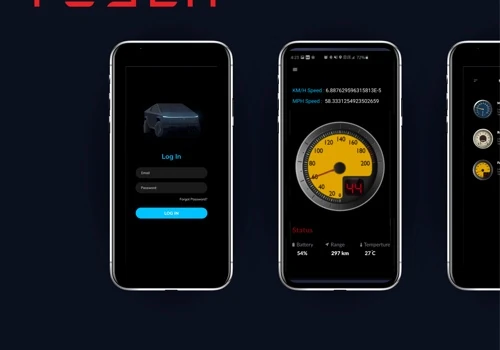 Speedometer for Tesla