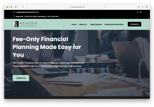 Website Redesign - Financial Advisor