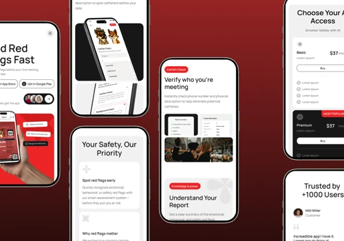Cray | UI/UX Design for a Dating Platform