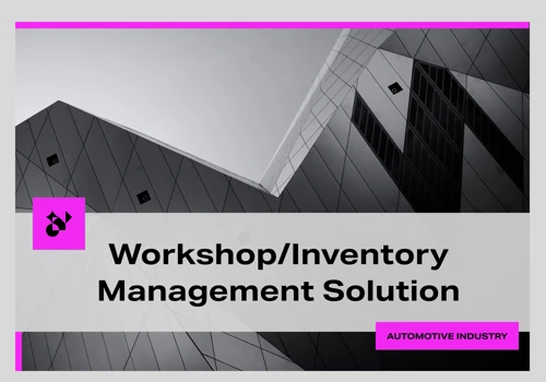 Workshop / Inventory Management