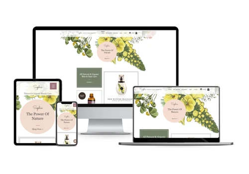 Sophia Natural - Ecommerce