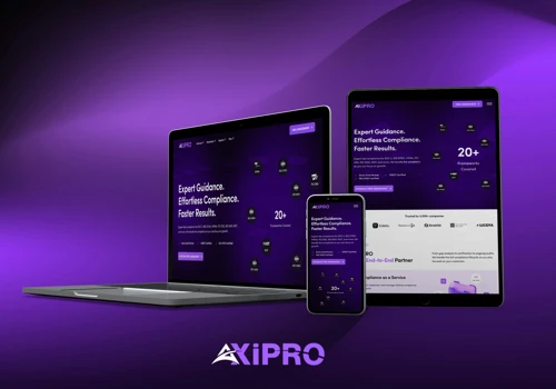 Axipro - Compliance Consulting Website Redesign