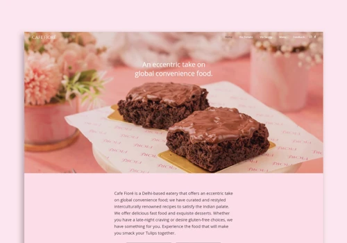 Cafe Fiore Website