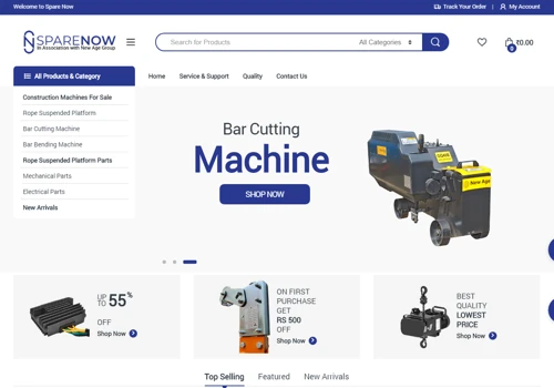E-commerce web