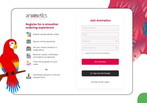 Animetics - Birds Lab Management Platform