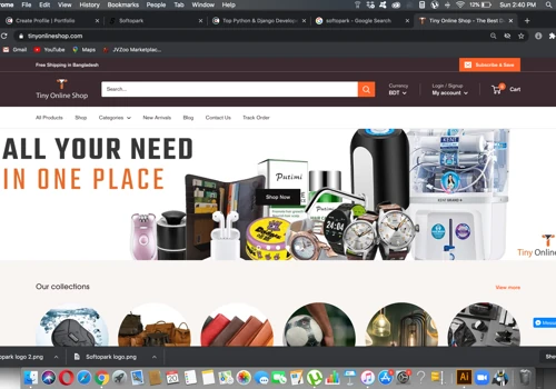 Tiny Online shop