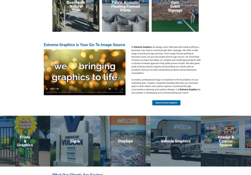 Complete Visual Website Design and Overhaul