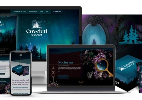 Ecommerce Subscription Website and Branding