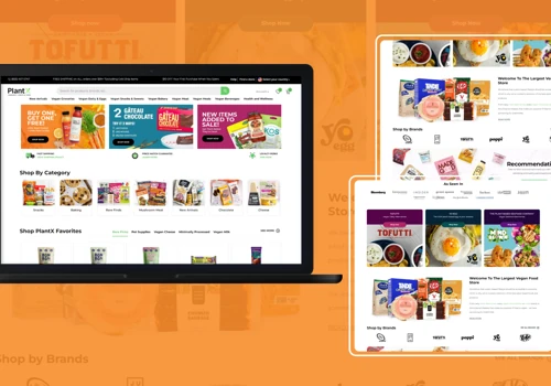 Plant-Based Online Grocery Store