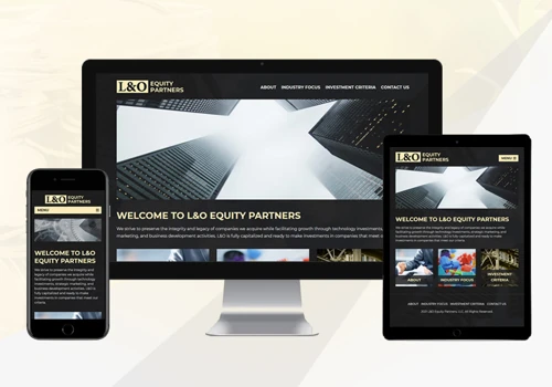 Custom Website for Private Investment Group