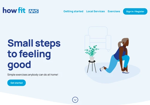 NHS HowFit - Small steps to feeling good