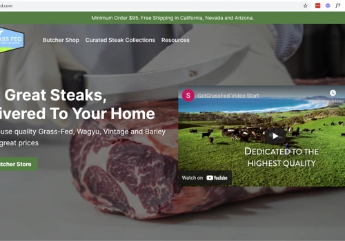 Get Grass Fed Butcher Store (WooCommerce)