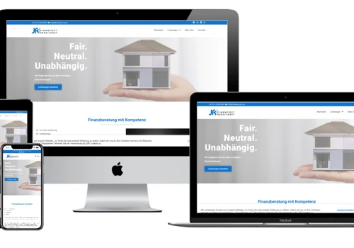 Wordpress Webdesign - JR Finanzierung