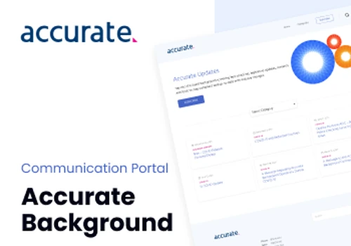 Communication Portals for Large Screening Company
