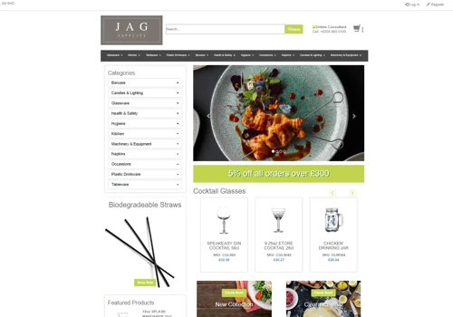 Jag Supplies E-Commerce