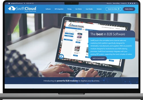 Bespoke engaging website for technology company