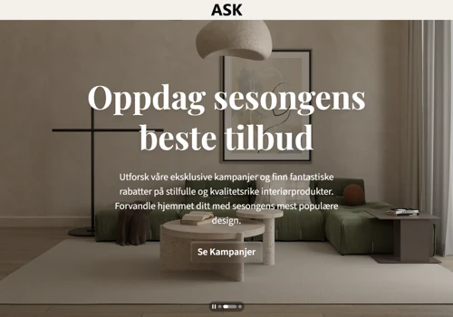 Demo for a E-Commerce Company