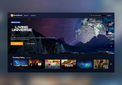 CuriosityStream - a Global Video Streaming Service