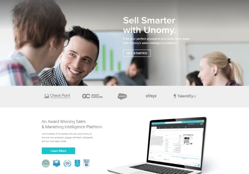 Unomy Sales and Marketing Intelligence Platform